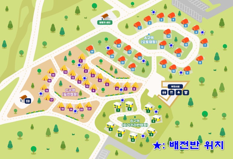 동학농민혁명 기념공원 녹두장군 캠핑장 이미지