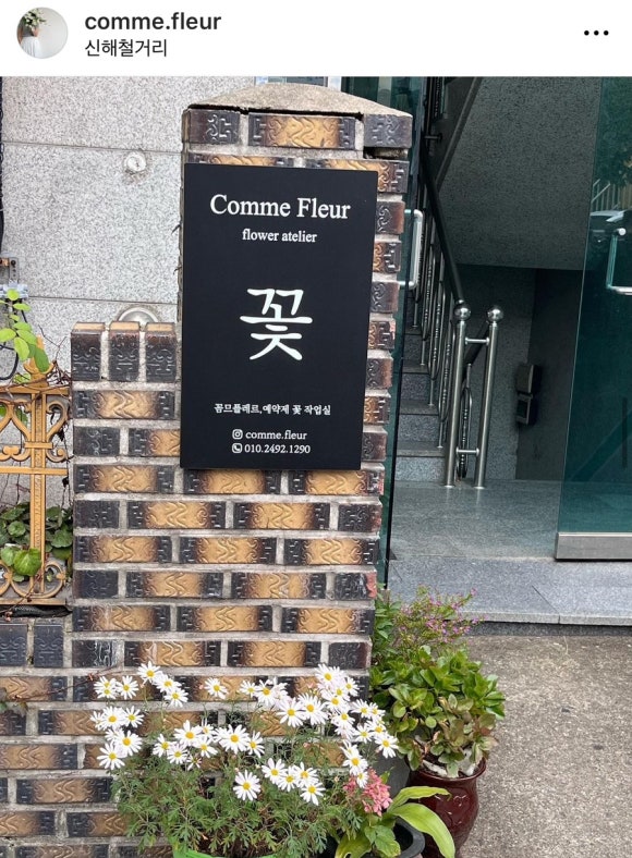 꼼므플레르 이미지