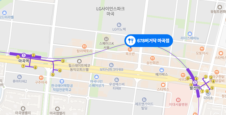 678버거닥 이미지