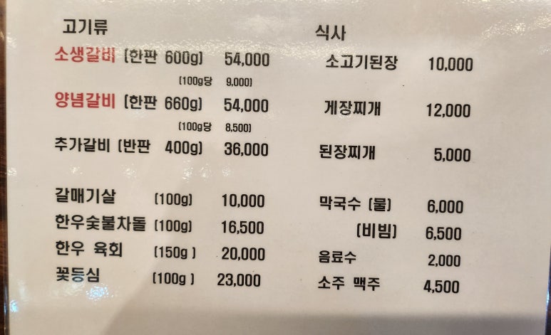 센텀숯불갈비 이미지