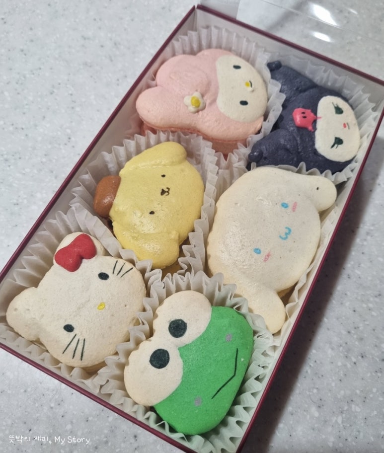 제이와이피마카롱 이미지