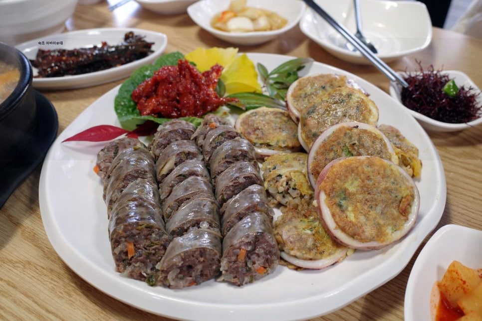 아바이순대 이미지