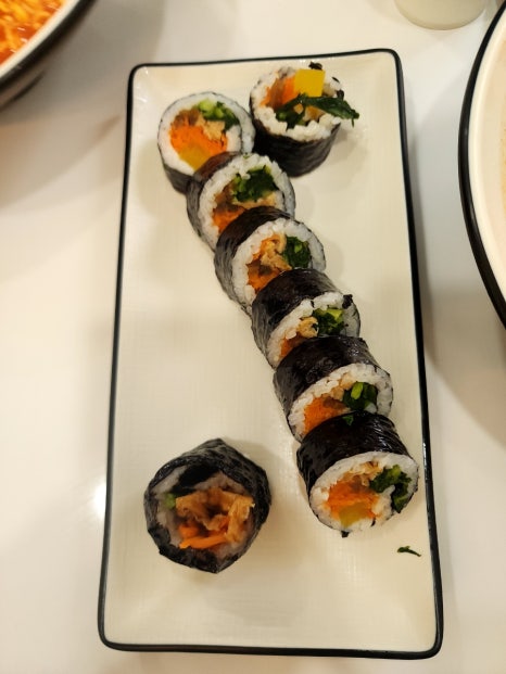 한줄애김밥 이미지
