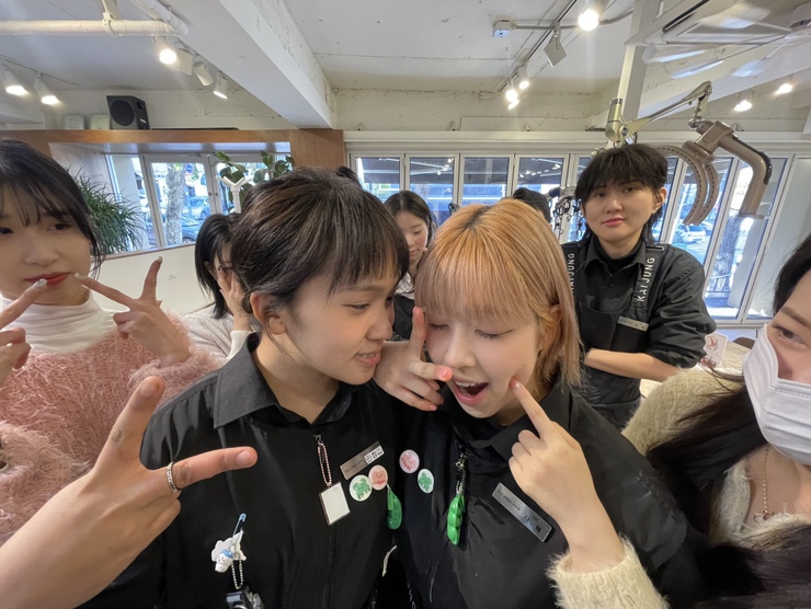 아침헤어 이미지