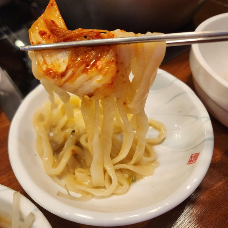 오씨 칼국수 명가 이미지