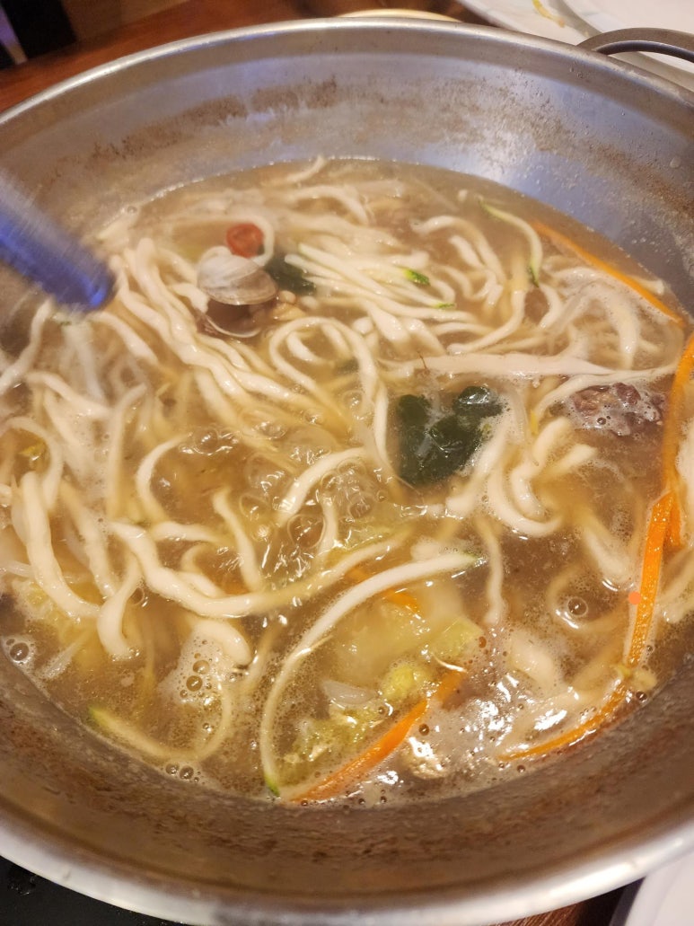 오씨 칼국수 명가 이미지