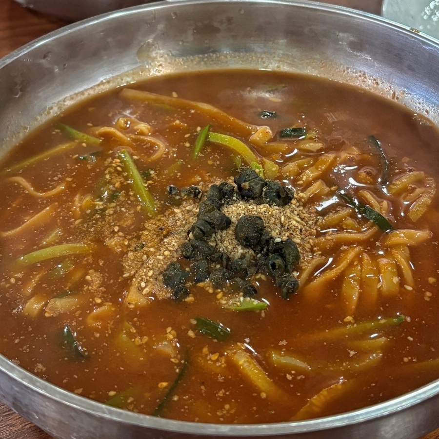 학곡다슬기장칼국수 이미지