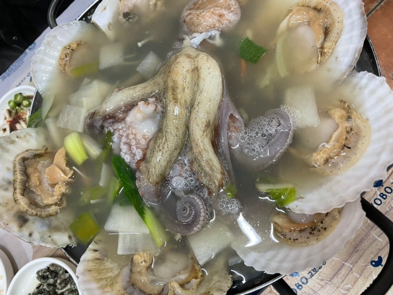 해녀조개돌문어탕 이미지