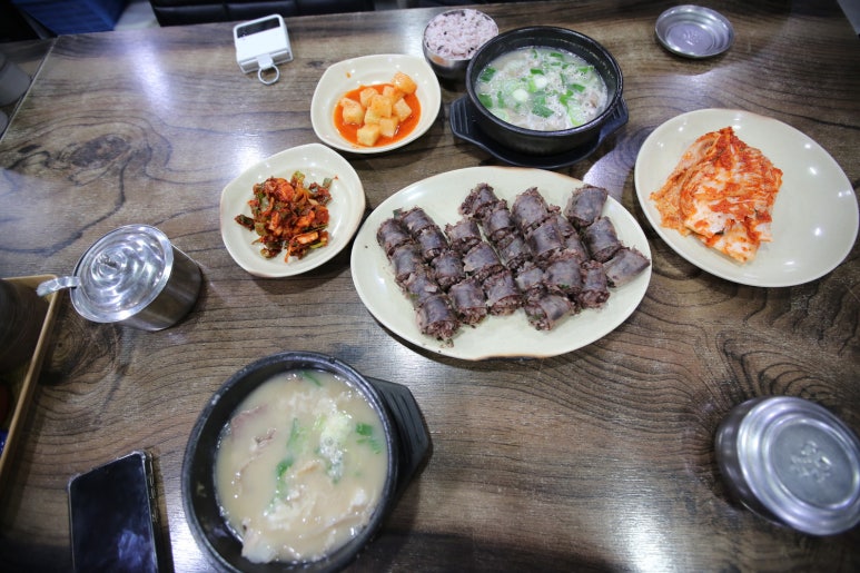 장수순대국밥 이미지
