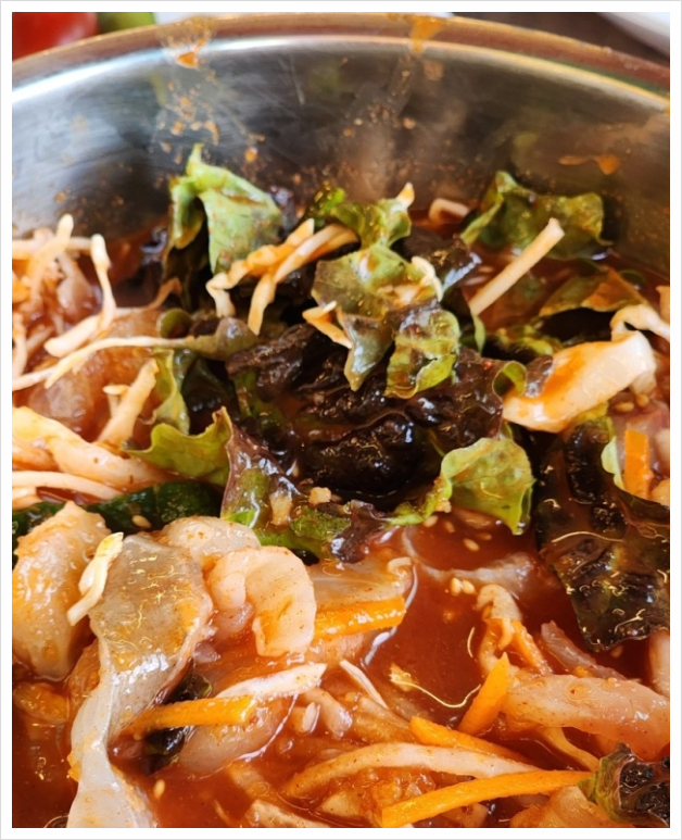 산꼼장어조개구이 이미지