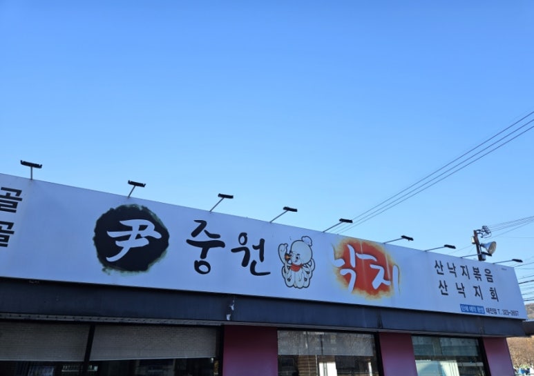 윤중원낙지 이미지