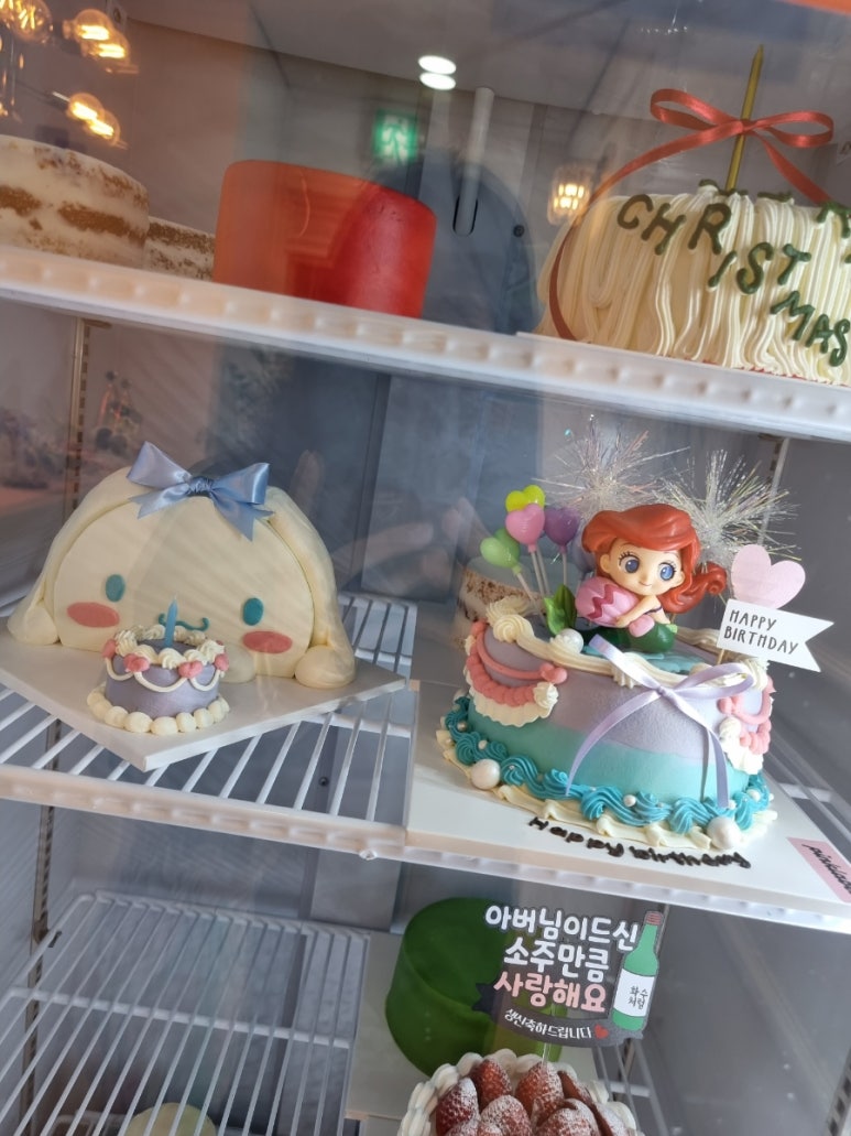 핑크라벨케이크 이미지