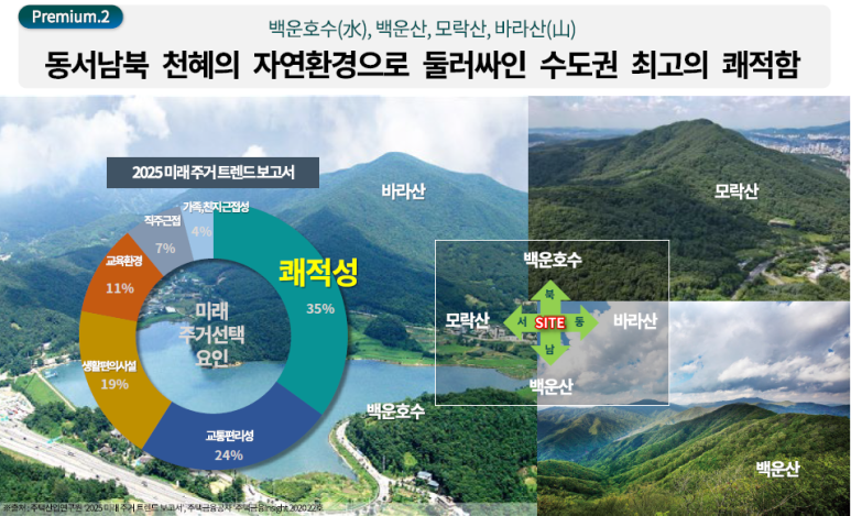 백운산숲속의아침 이미지