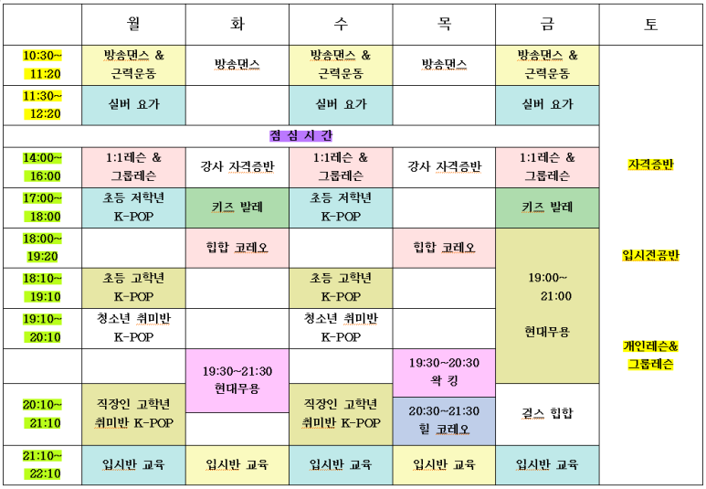 스타댄스아카데미 이미지