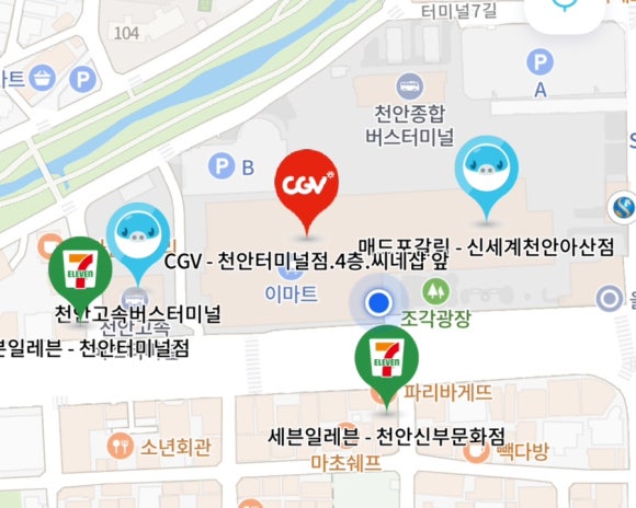 세븐일레븐천안신부문화점 이미지
