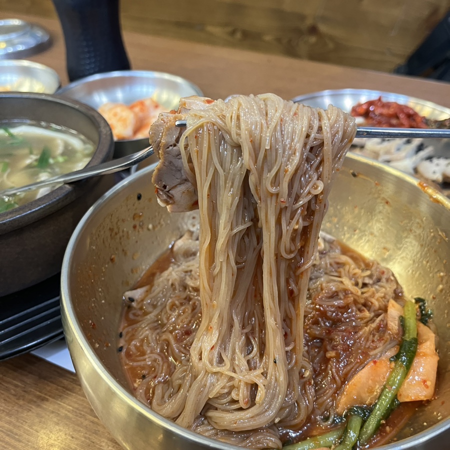 백그릇냉면 이미지