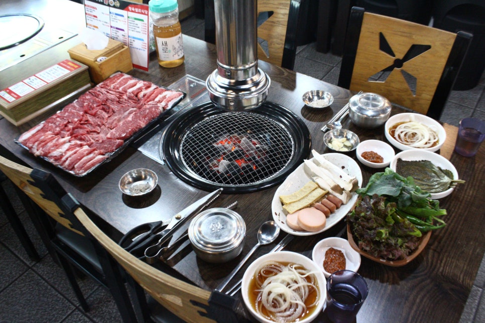 셀프식당 이미지