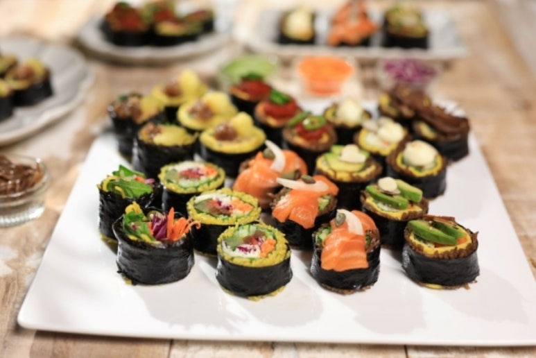 마당김밥 이미지