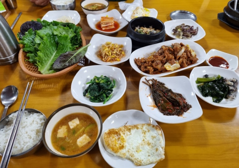 논두렁밥상 이미지