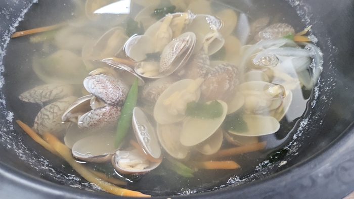 청정바지락칼국수 이미지
