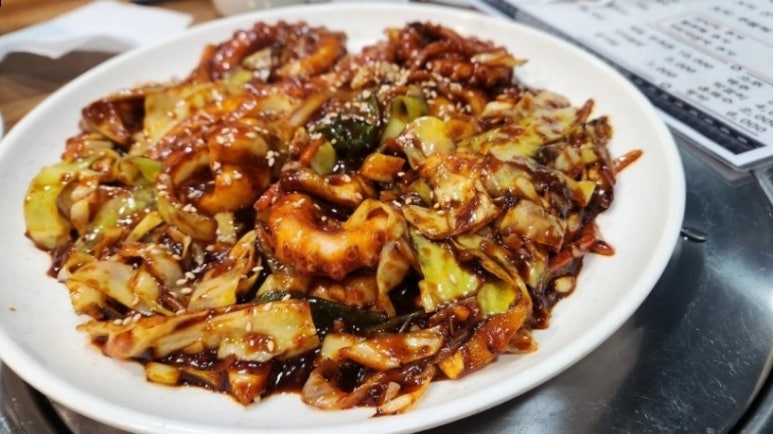 신방통통 낙지 이미지