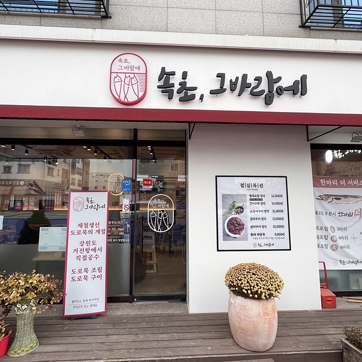 속초그바람에 이미지