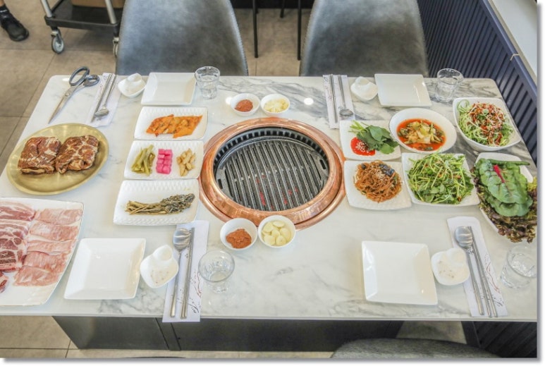 도천삼백식당프리미엄 이미지