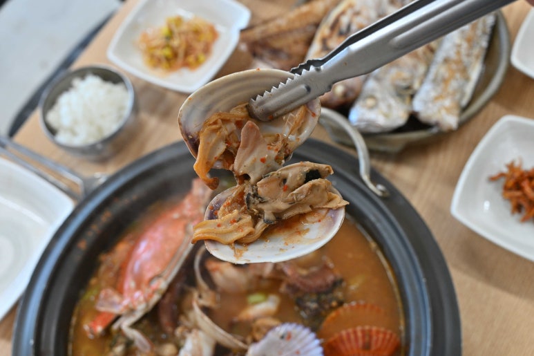 통영 해물해장국 이미지