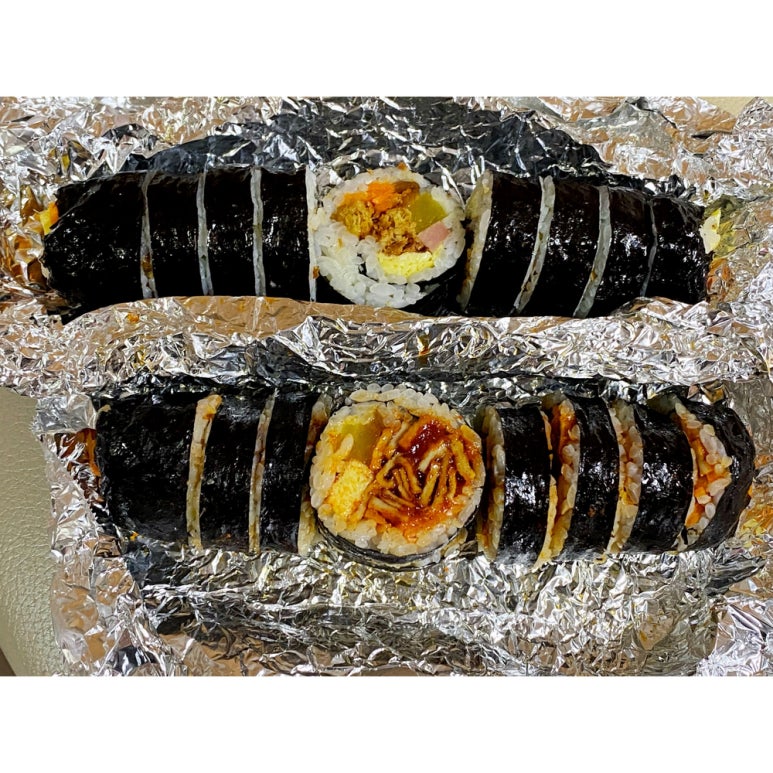노랑해바라기김밥 이미지