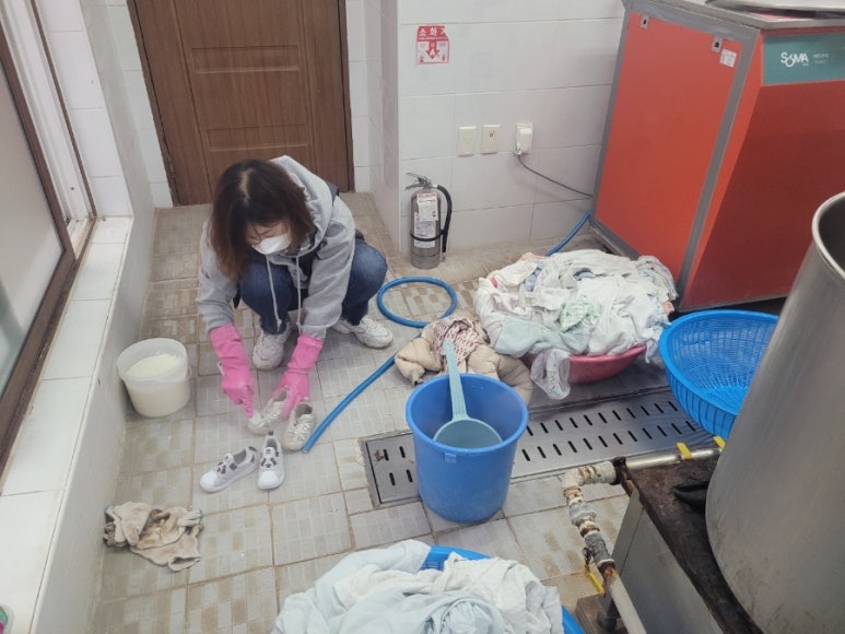 이화세탁 이미지