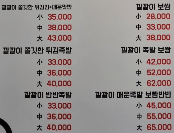 깔깔이족발 이미지