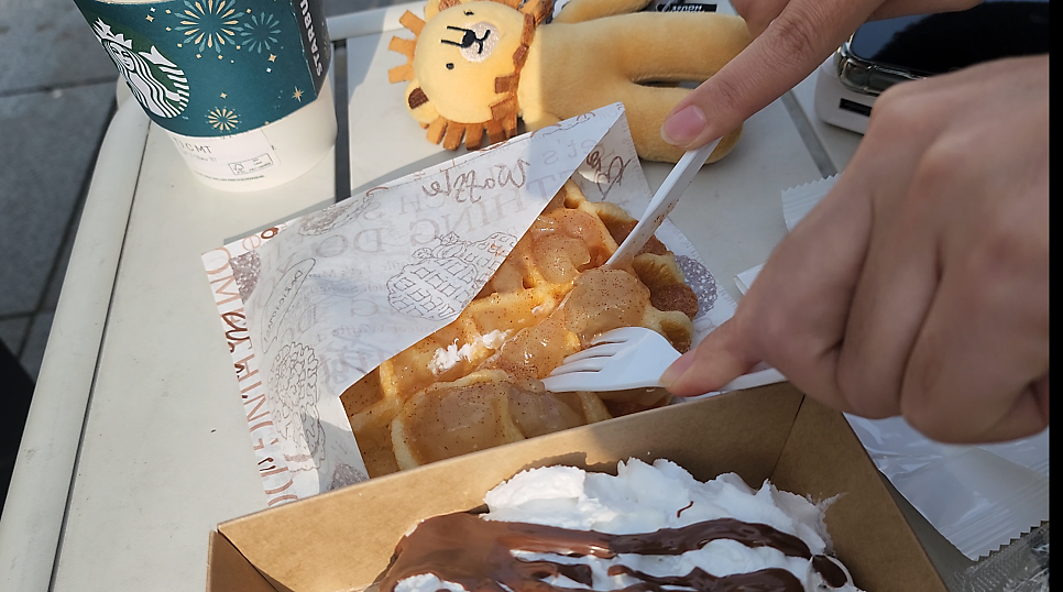 린커피앤와플 이미지