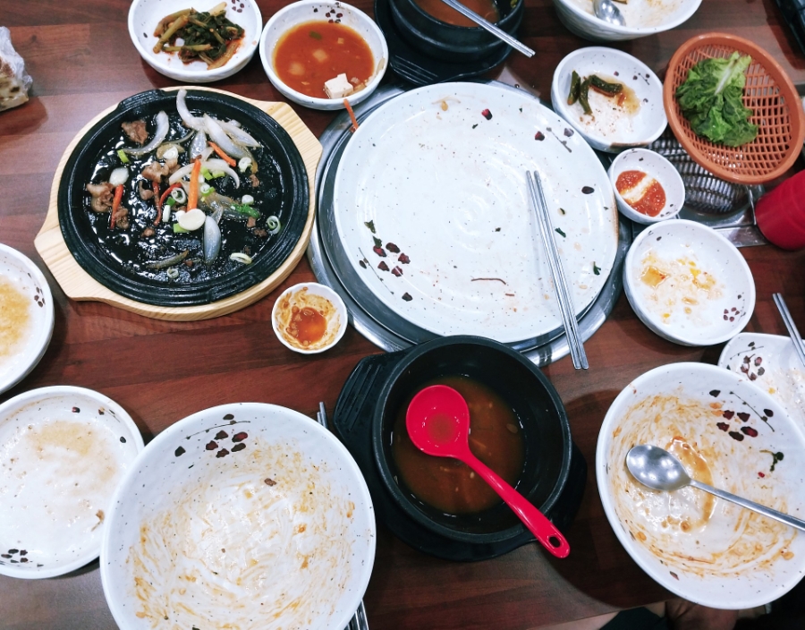 수락샘골보리밥 이미지
