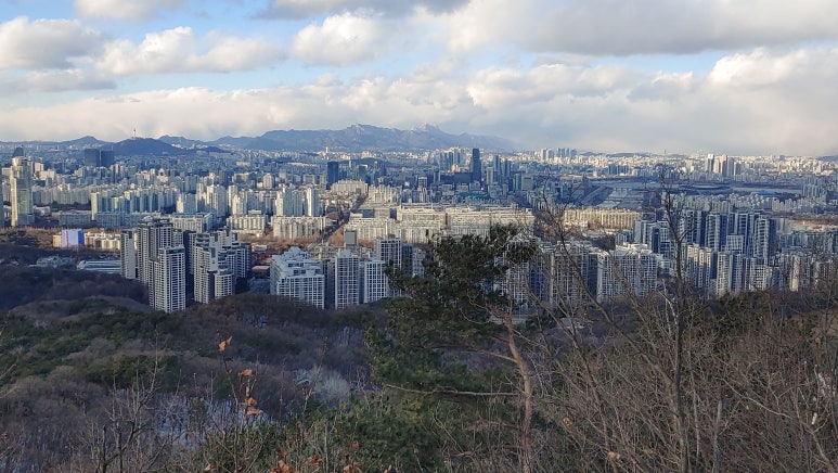 정상 조망점 이미지