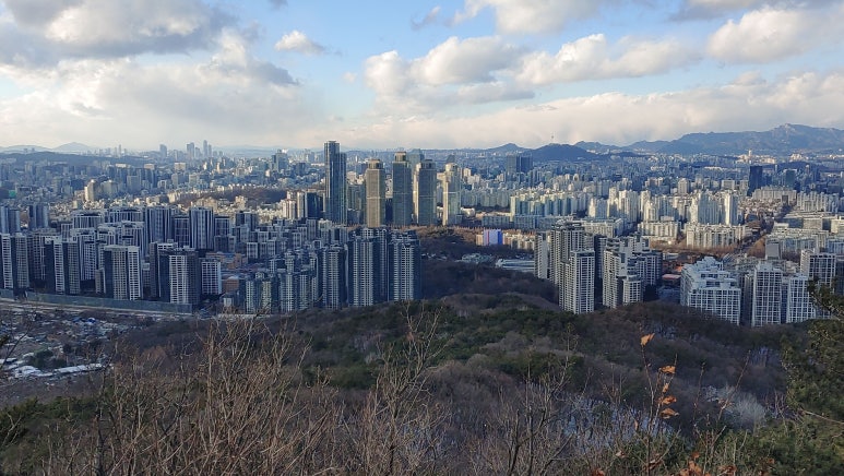 정상 조망점 이미지