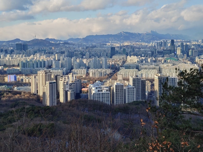 정상 조망점 이미지