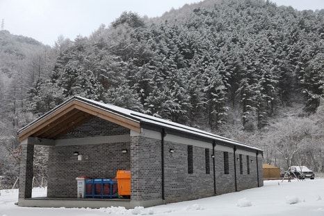 갯골자연휴양림 야영장 이미지
