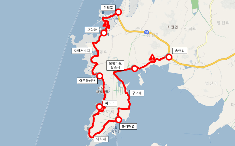서해랑길 68코스 이미지