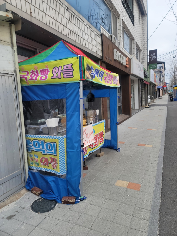 국화빵와플 이미지