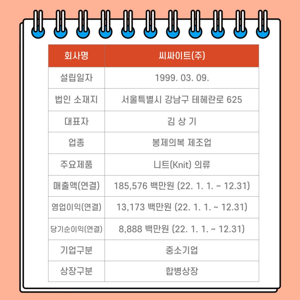 씨에이치앤엠 이미지