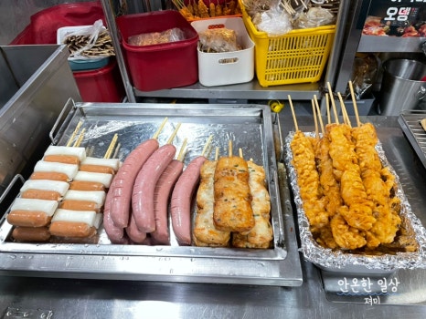 불타는닭꼬치 이미지