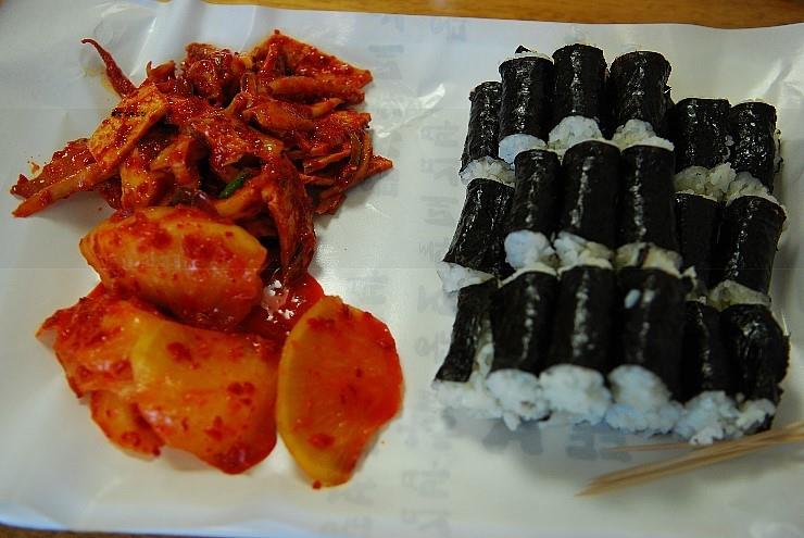 통영충무김밥 이미지