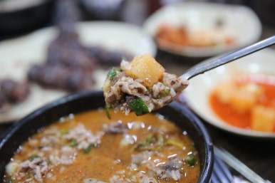 장수순대국밥 이미지