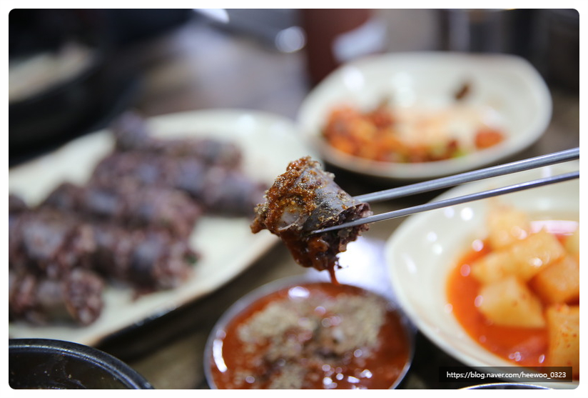 장수순대 이미지