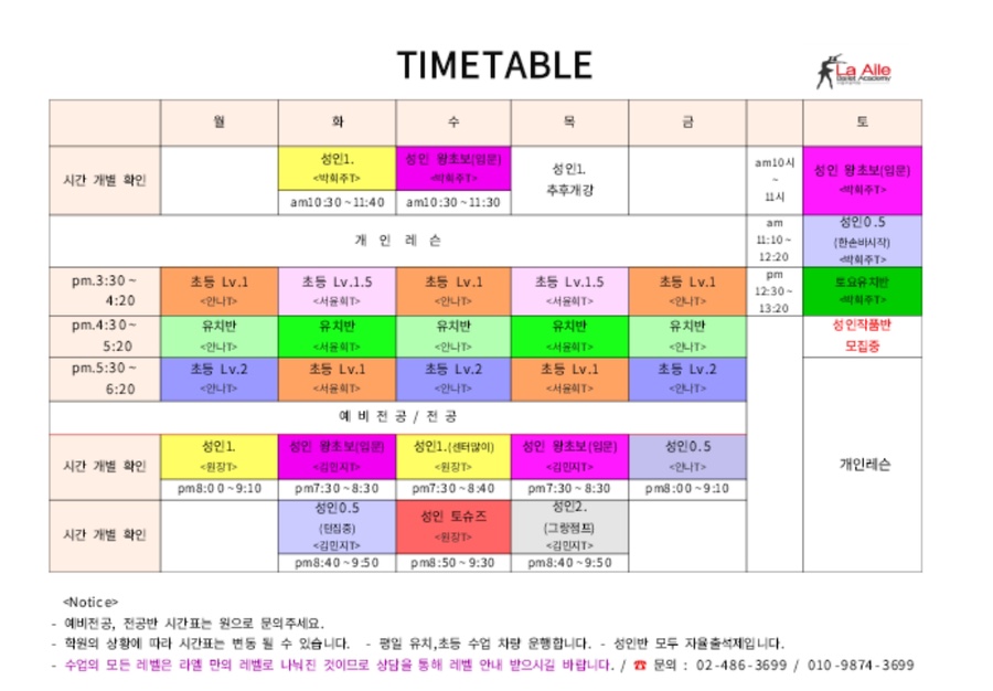 라엘무용학원 이미지