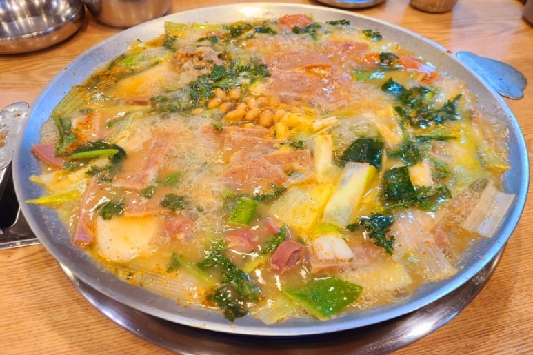 옛날 의정부 부대찌개 이미지