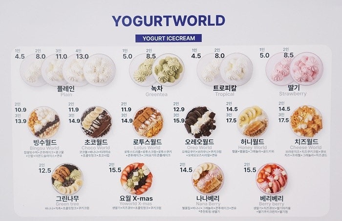 요거트월드 이미지