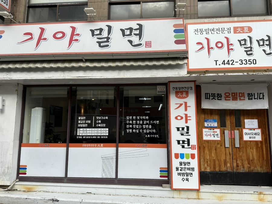 대하가야밀면 이미지