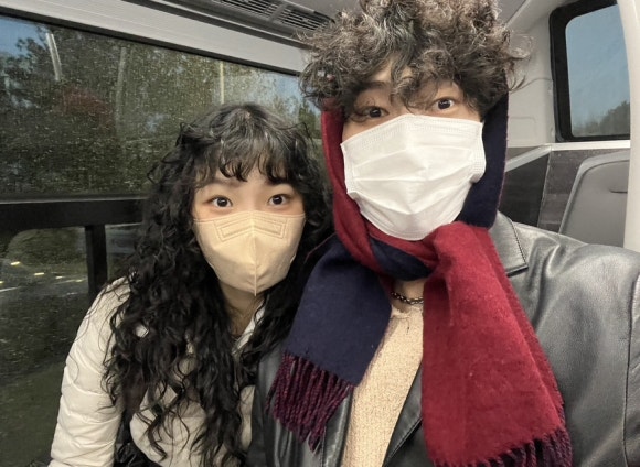 뽀글이 헤어샵 이미지