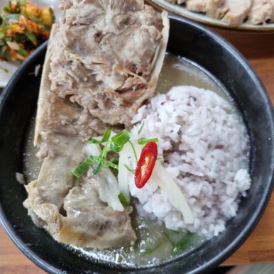 제주접작뼈국 이미지